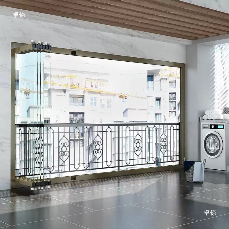 Vertical Folding Up Windows